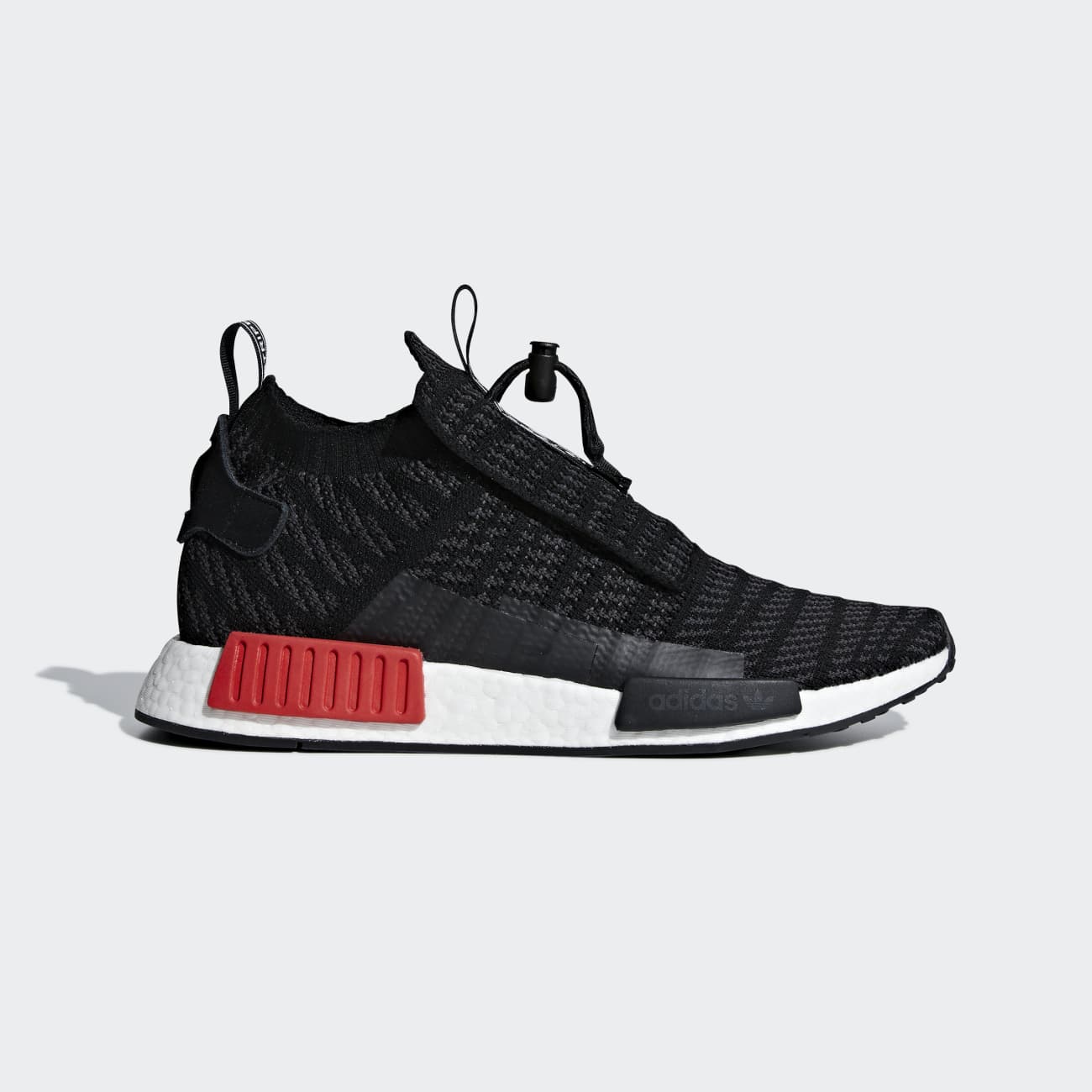 Adidas NMD_TS1 Primeknit Férfi Originals Cipő - Fekete [D29684]